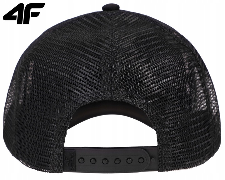 CZAPKA Z DASZKIEM MĘSKA DAMSKA 4F BEJSBOLÓWKA Z SIATECZKĄ TRUCKERKA