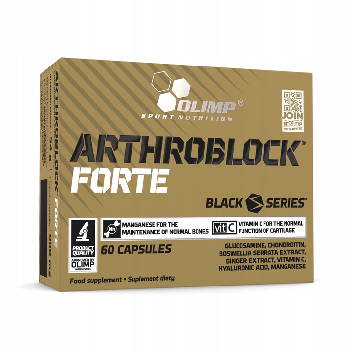 OLIMP ARTHROBLOCK FORTE SE 60kaps GLUKOZAMINA