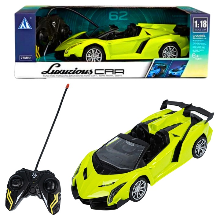 SAMOCHÓD ZDALNIE STEROWANY AUTO NA PILOTA R/C POJAZD DLA DZIECKA NA PREZENT