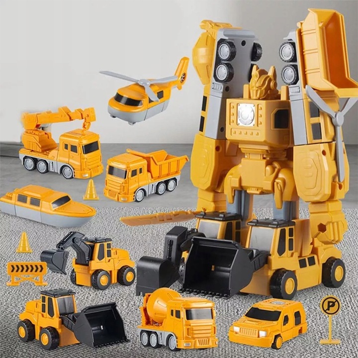 Pojazdy Budowlane - Interaktywna Zabawka Rozwijająca Zdolności Manualne