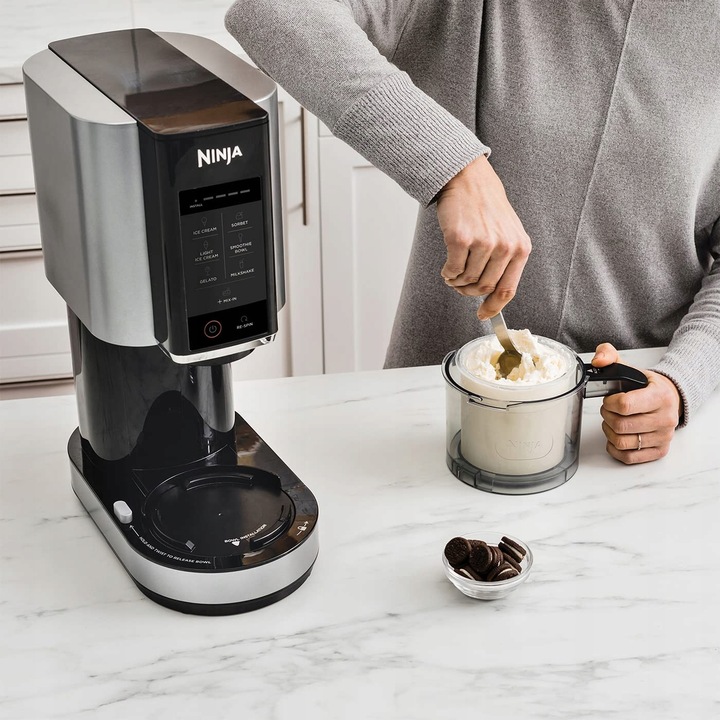 Ninja NC300EU szare Urządzenie Maszynka do lodów sorbetów