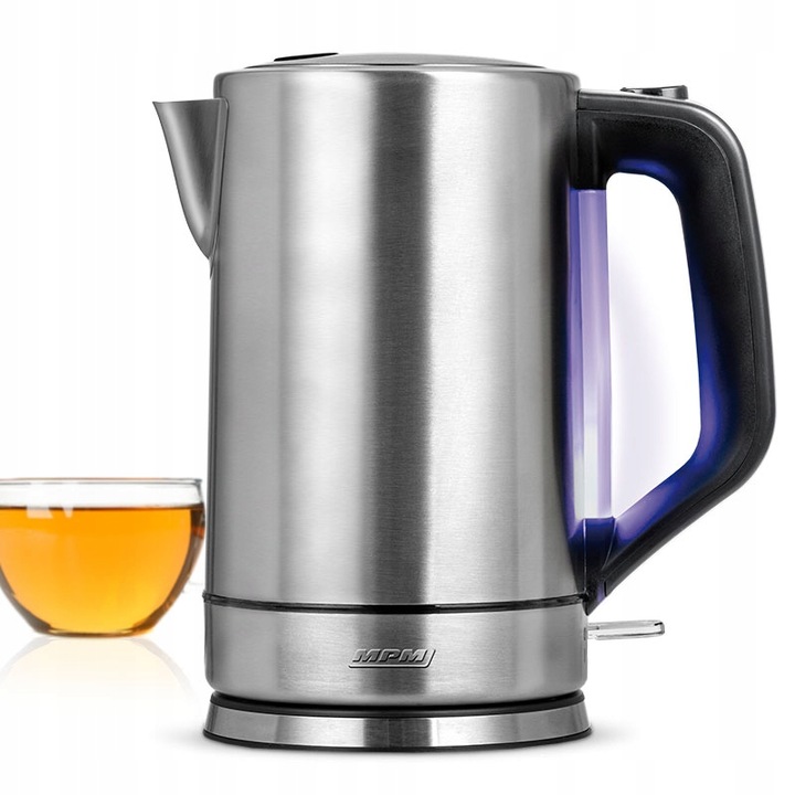 Czajnik elektryczny bezprzewodowy stal inox 2200W MPM MCZ-121M