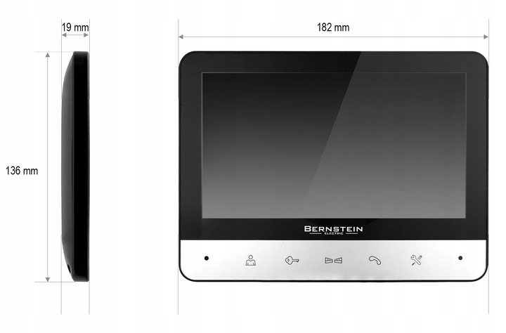WIDEODOMOFON WIDEO DOMOFON WiFi FURTKA BRAMA PAMIĘĆ OBRAZÓW