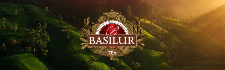 Herbata zielona POZIOMKOWA Basilur WILD STRAWBERRY - 20 torebek PUSZKA