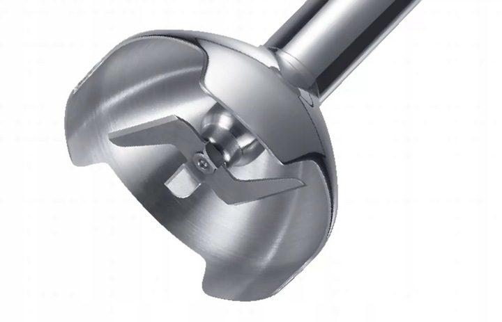 Blender ręczny Bosch MSM26500 600W QuattroBlade Rozdrabniacz Biały