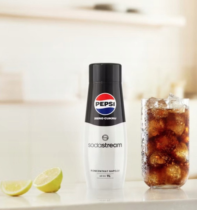 Ekspres SodaStream Terra Black 2 Butelki + Pepsi MAX