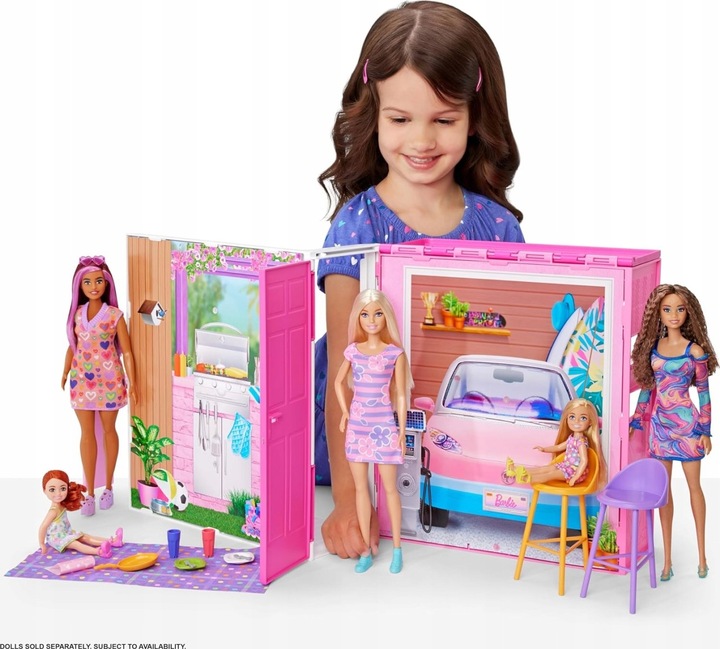 BARBIE DOMEK Dla Lalek Zestaw Do Zabawy