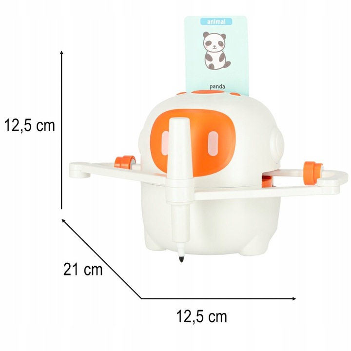 ROBOT RYSUJĄCY EDUKACYJNY FISZKI DO RYSOWANIA NAUKA RYSOWANIA