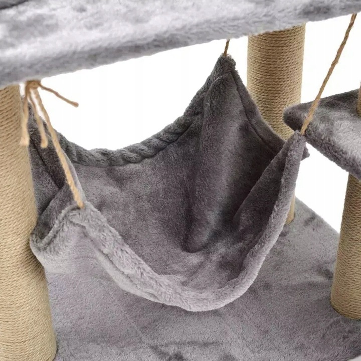 DRAPAK DLA KOTA WIEŻA LEGOWISKO DOMEK 5 POZIOMÓW