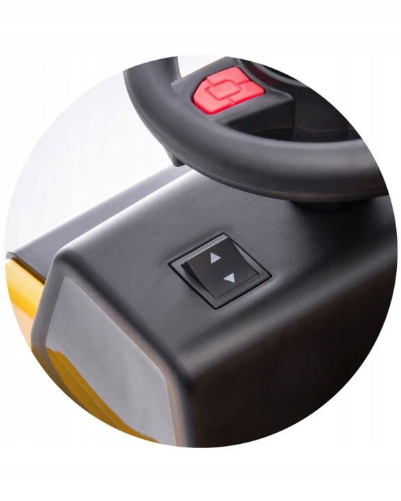 WYWROTKA CATERPILLAR dla dziecka JEŹDZIK na akumulator 6V 4AH