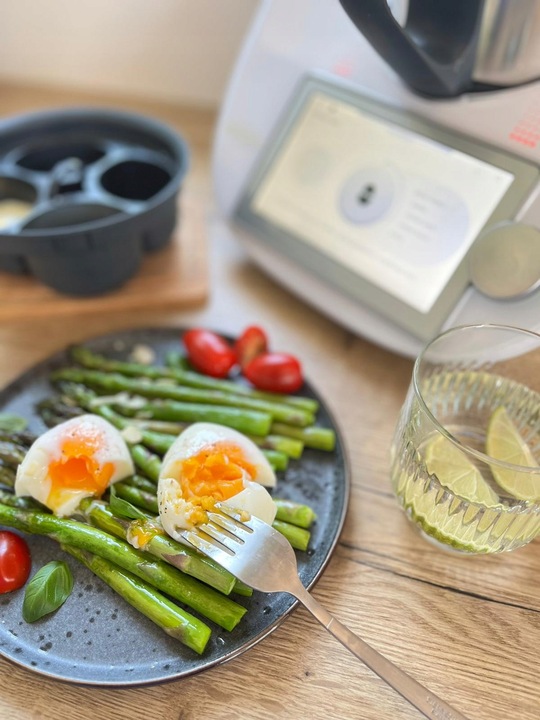 steamEGGS: Idealne Jajka w Koszulkach do Thermomix TM7/TM6/TM5/TM31 Wkładka