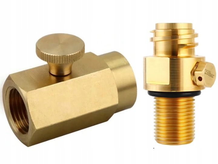 Przetoczka Adapter i Zawór Dwukierunkowy do Sodastream Spirit Cristal Brita