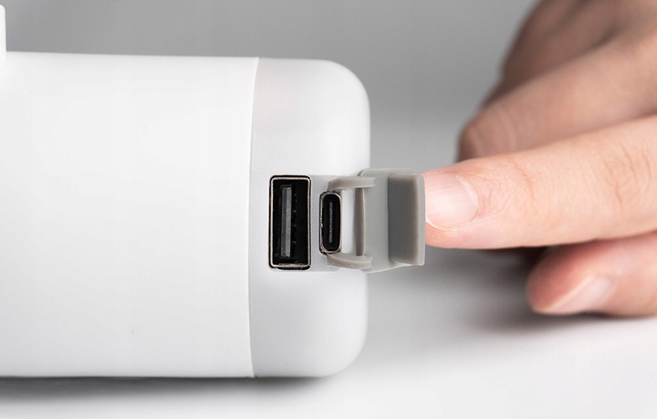 Flextail Max Pump 2 Pro Bezprzewodowa Mini Pompka 4w1 Powerbank Lampka