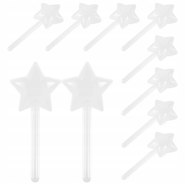 10 SZTUK POJEMNIKÓW NA CUKIERKI W KSZTAŁCIE GWIAZDY PUSTE PUDEŁKA NA