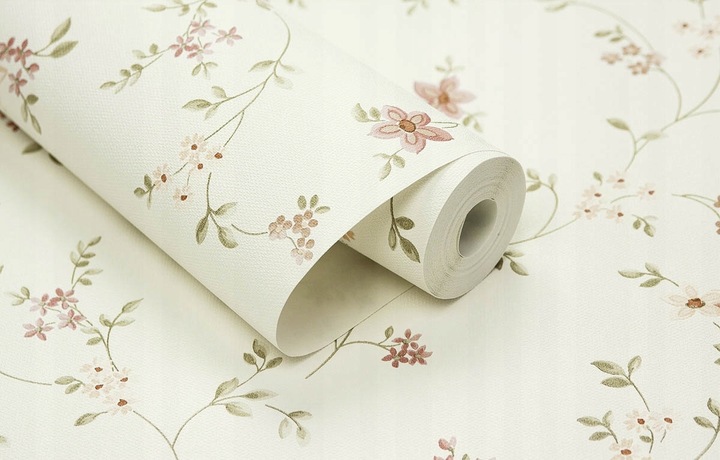 Tapeta STYL PROWANSALSKI deseń z kwiatków