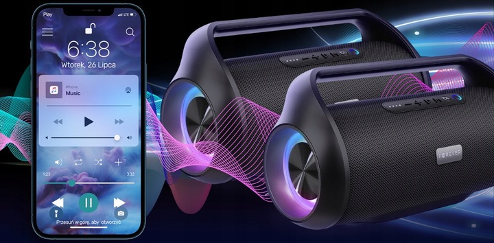 Forever głośnik Bluetooth Boost BOS-200 50W czarny