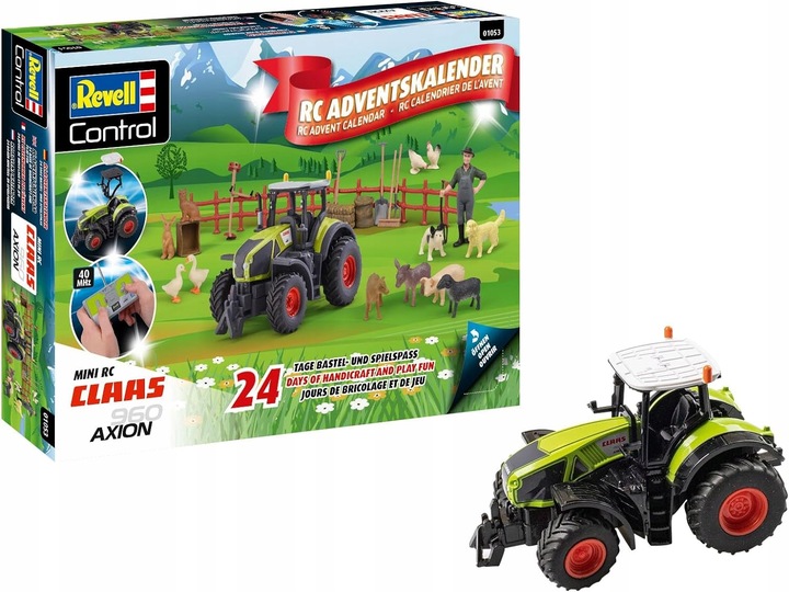 Revell Kalendarz adwentowy RC Claas 960 Axio Claas Traktor