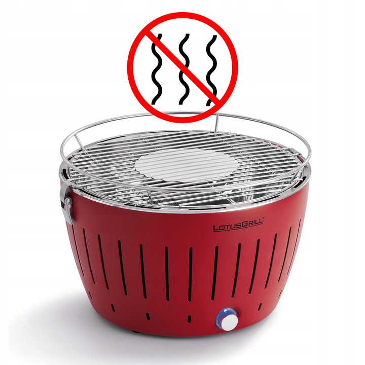 GRILL WĘGLOWY BEZDYMNY LOTUSGRILL PRZENOŚNY OGRODOWY STANDARD PLUS TORBA