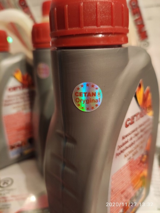 Cetan R 5Litrów = VERVA na 5000 Litrów Oleju Napędowego