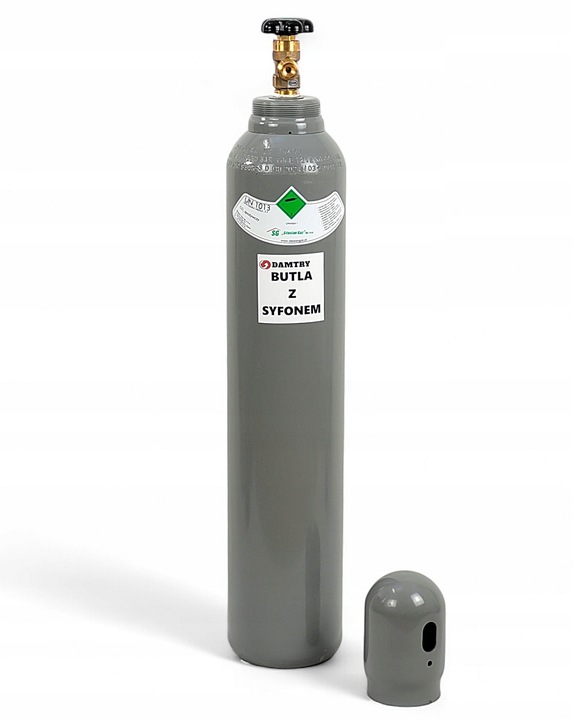 Butla CO2 8l i Przetoczka Adapter ALFA10 Do Naboi Sodastream Quick Connect