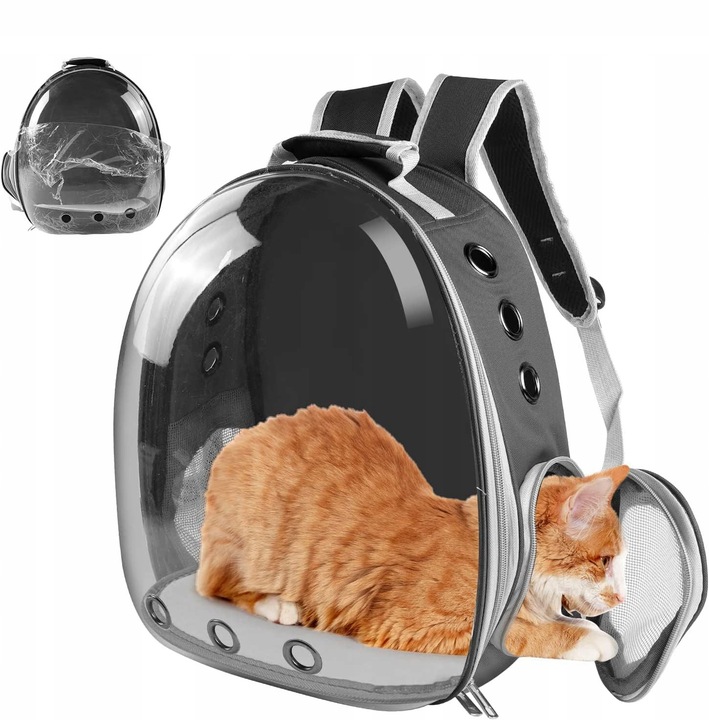 TRANSPORTER TORBA PLECAK KOTA PSA PRZEŹROCZYSTY