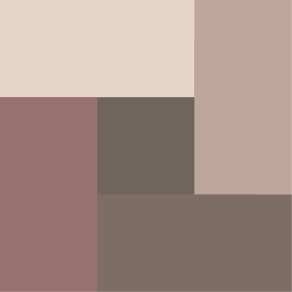 Bell HYPO Paleta cieni do powiek Nude Eyeshadow 01