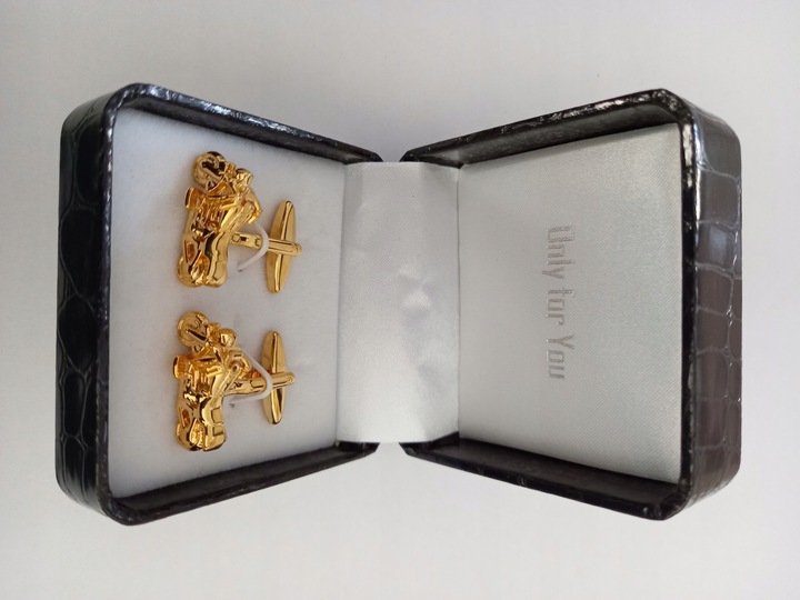 Spinki do mankiet koszuli Motor Motocykl Cross