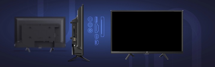 SMART TV 24" TELEWIZOR UD 24W5210S D LED Android 11 DVB-T2 HEVC CHROMECAST