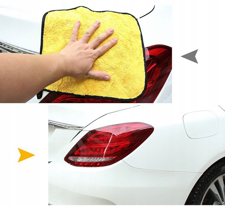 PUSZYSTY RĘCZNIK 30x30 DO OSUSZANIA MIKROFIBRA 80