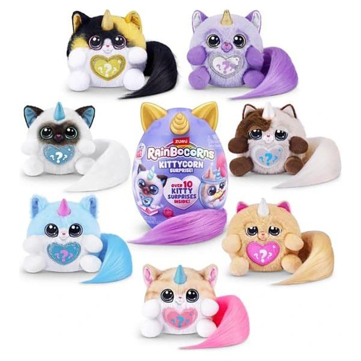 ZURU RAINBOCORNS KITTYCORN SURPRISE JAJKO NIESPODZIANKA KOTEK MASKOTKA