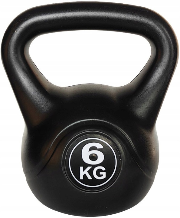 KETTLEBELL KETTLE ODWAŻNIK OBIĄŻENIE DO ĆWICZEŃ FUNFIT GYM&FITNESS 6 kG