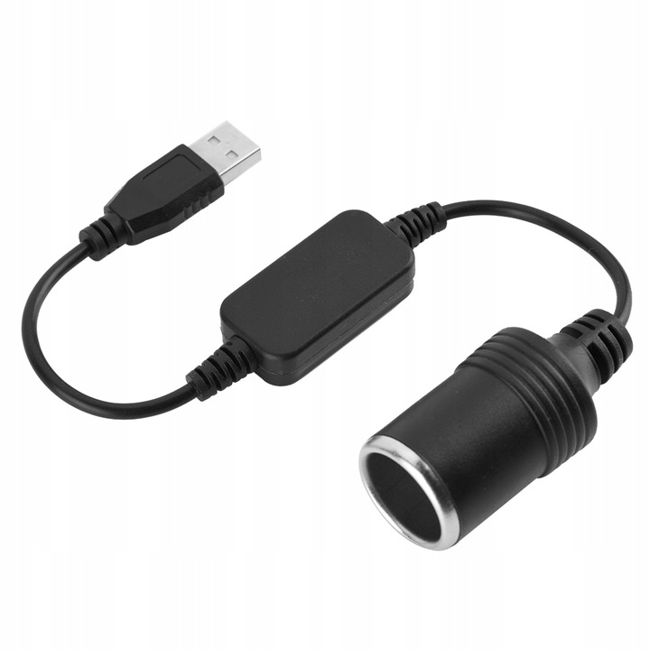 5V2A USB do 12V konwerter zapalniczki samochodow