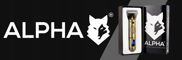 TRYMER DO BRODY MASZYNKA DO WŁOSÓW STRZYŻENIA GOLENIA BARBER GOLARKA ALPHA