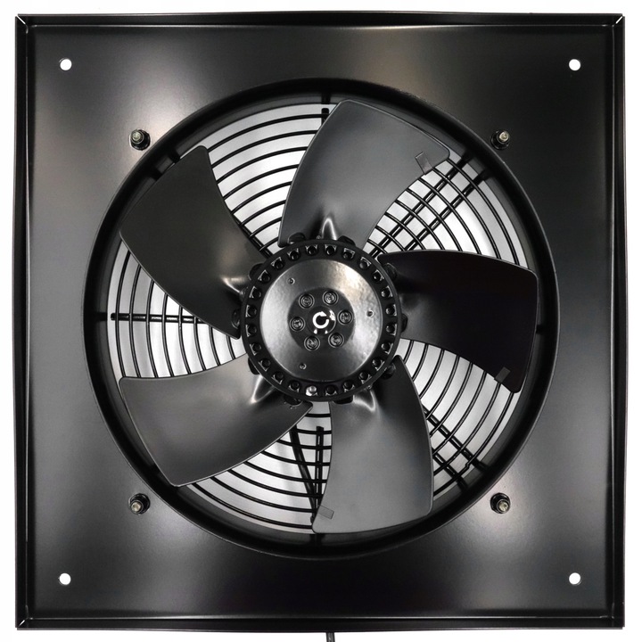 Wentylator przemysłowy osiowy ścienny WYCIĄGOWY 250mm 230V AC 2600rpm 65dB