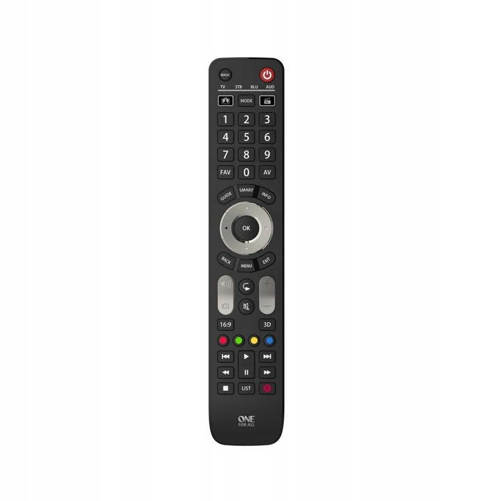 One For All URC7145 Smart Control Universal Remote Control - 4 devices -