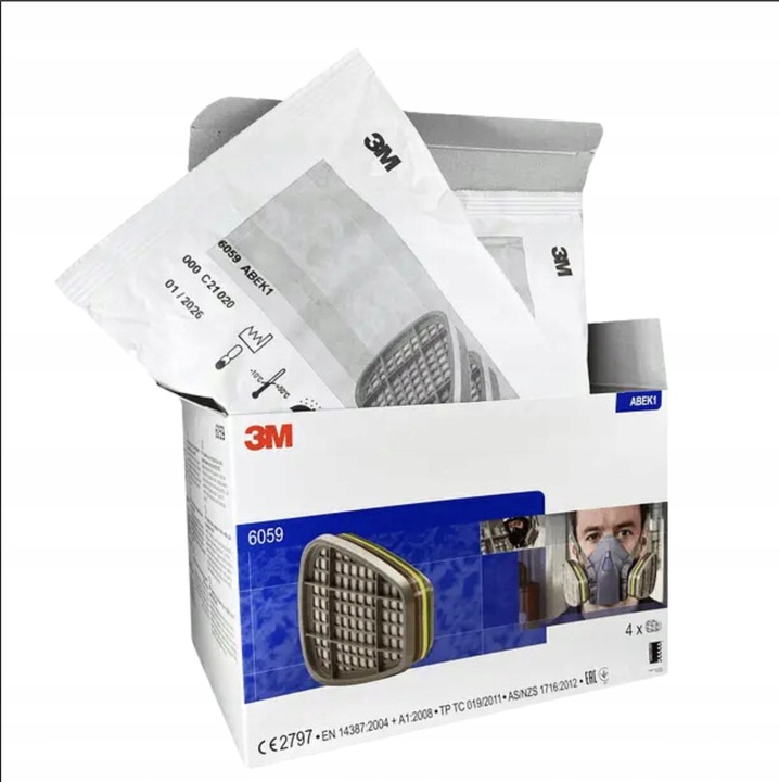 ABSORBOR 6059 ABEK1 3M ORIGINAL, 2 szt., FV