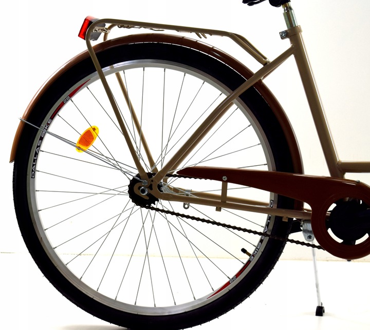 Rower damski miejski DALLAS 28 damka Polski + kosz