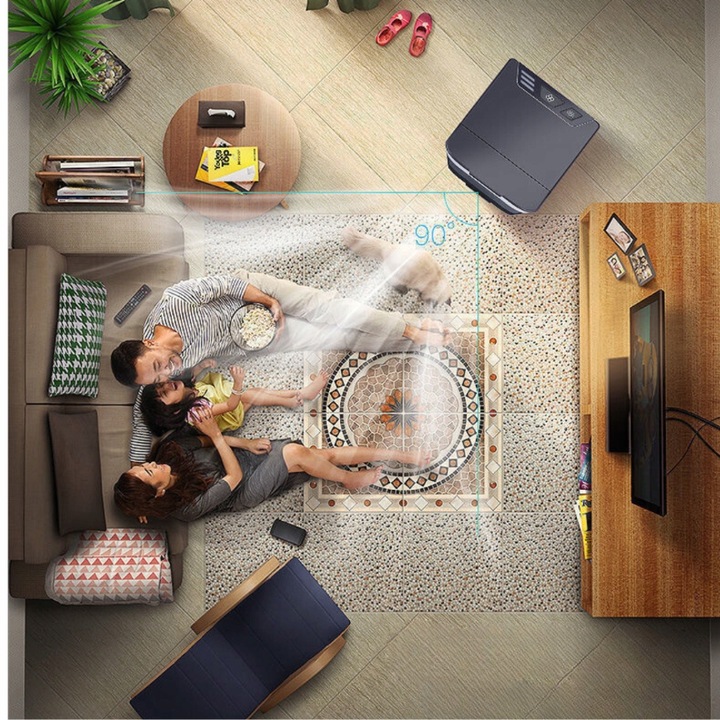 PRZENOŚNY MAŁY KLIMATYZER USB NA WODĘ i LÓD 3W1 KLIMATOR DO DOMU WENTYLATOR