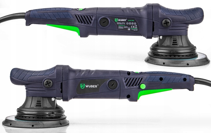 POLERKA SAMOCHODOWA 1500W MIMOŚRODOWA Z REGULACJĄ OSCYLACYJNA + GĄBKI +PADY