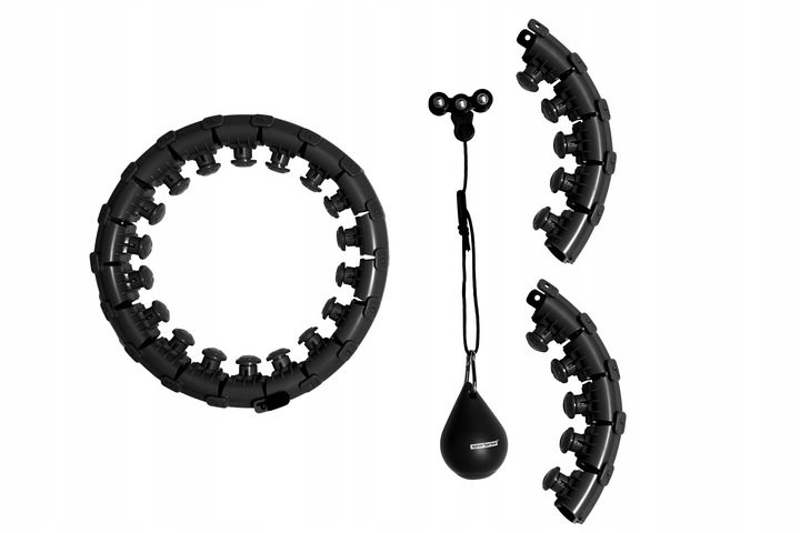 SMART HULAHOP Z MASAŻEREM + OBCIAŻENIE PLUS SIZE