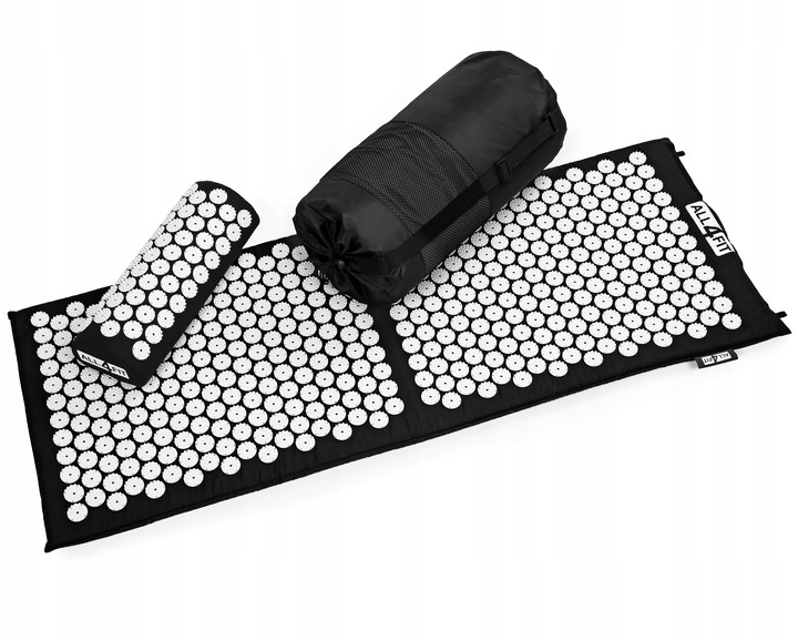 ZESTAW DO AKUPRESURY KOLCE PODUSZKA MATA XXL POKROWIEC ALL4FIT KRĘGOSŁUP