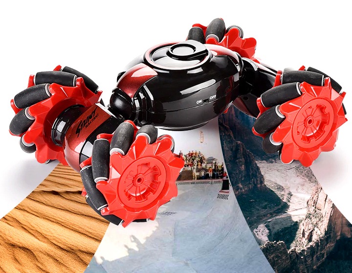 SAMOCHÓD ZDALNIE STEROWANY RĘKĄ GESTAMI + PILOT 4x4 AUTO RC AKUMULATOR LED