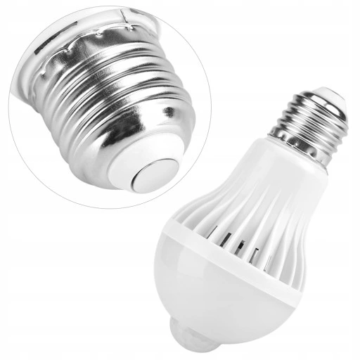 Żarówka LED E27 5W z czujnikiem ruchu i zmierzch