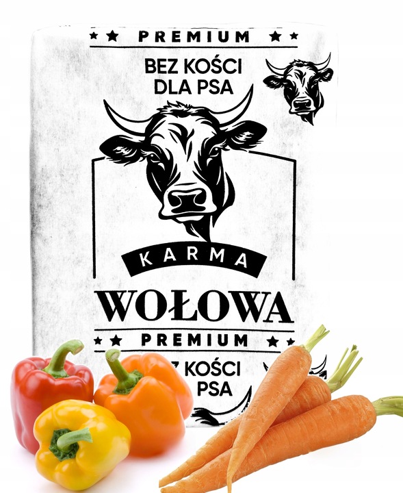 10 KG MIĘSO MROŻONE DLA PSA WOŁOWE PREMIUM BEZ KOŚCI WOŁOWINA BARF KARMA