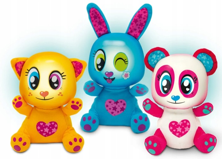LUMINKI ŚWIECĄCY PRZYJACIELE PLUSZAK ZWIERZAK PANDA PANDZIA BELLA