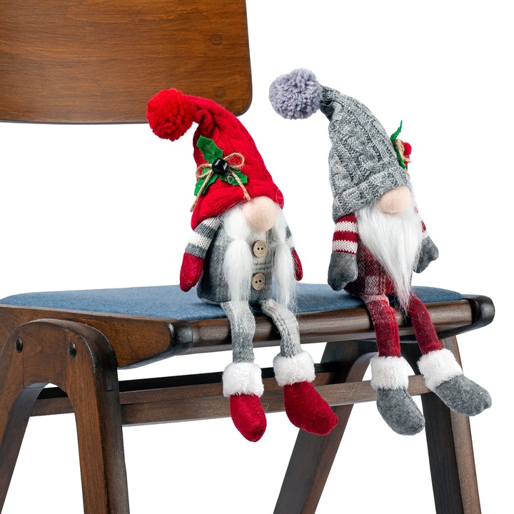 Skrzaty świąteczne Pani i Pan Mikołaj