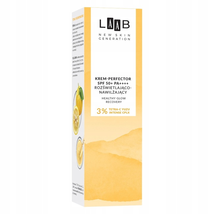 AA LAAB TETRA-C YUZU Krem-perfector SPF 50 rozświetlająco-nawilżający 40 ml