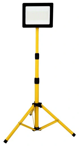 Zestaw halogen naświetlacz LED 1x 50W + statyw budowalny stojak roboczy