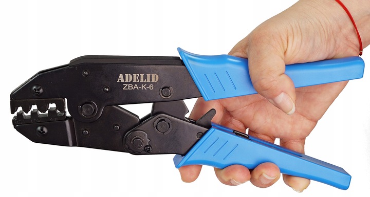 ZACISKARKA PRASKA KONEKTORÓW NIEIZOLOWANYCH KABLI