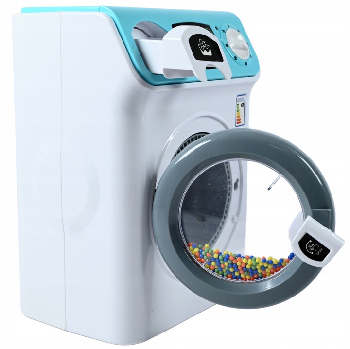 DUŻA PRALKA AUTOMATYCZNA RUCHOMY BĘBEN 4 PROGRAMY ŚWIATŁO DŹWIĘK